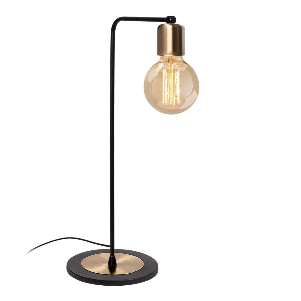 Stolní lampa v černé a bronzové barvě (výška 52 cm) Harput – Opviq lights - Bonami.cz