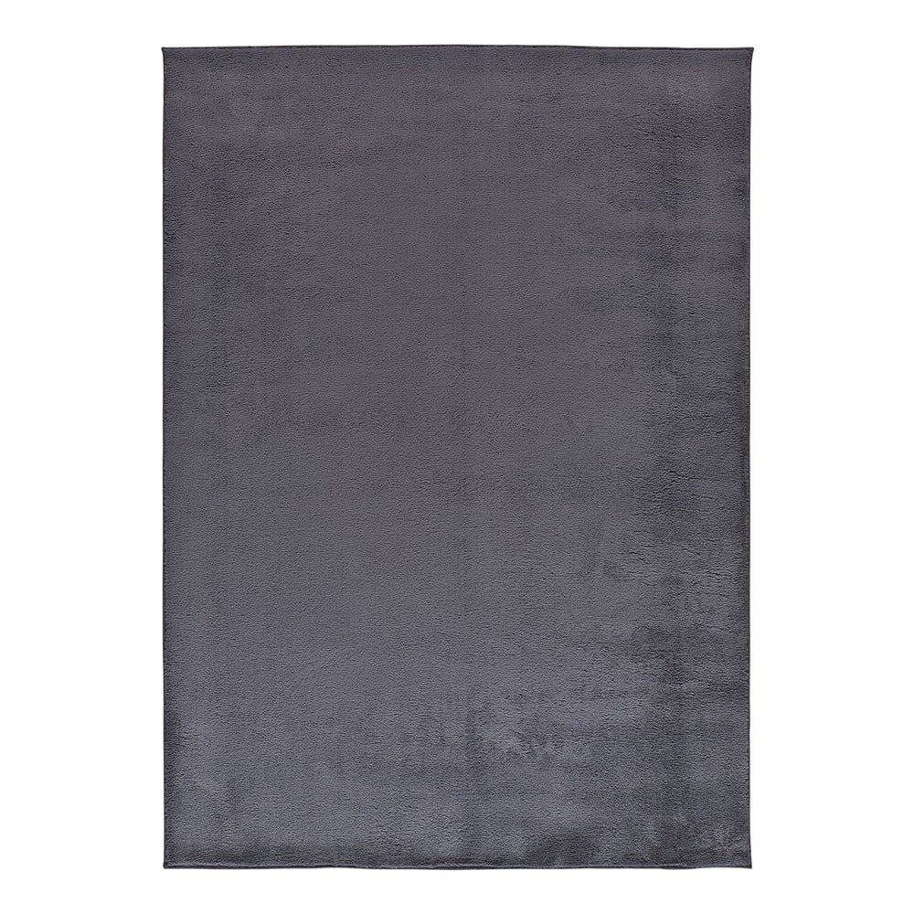 Tmavě šedý koberec z mikrovlákna 80x150 cm Coraline Liso – Universal - Bonami.cz