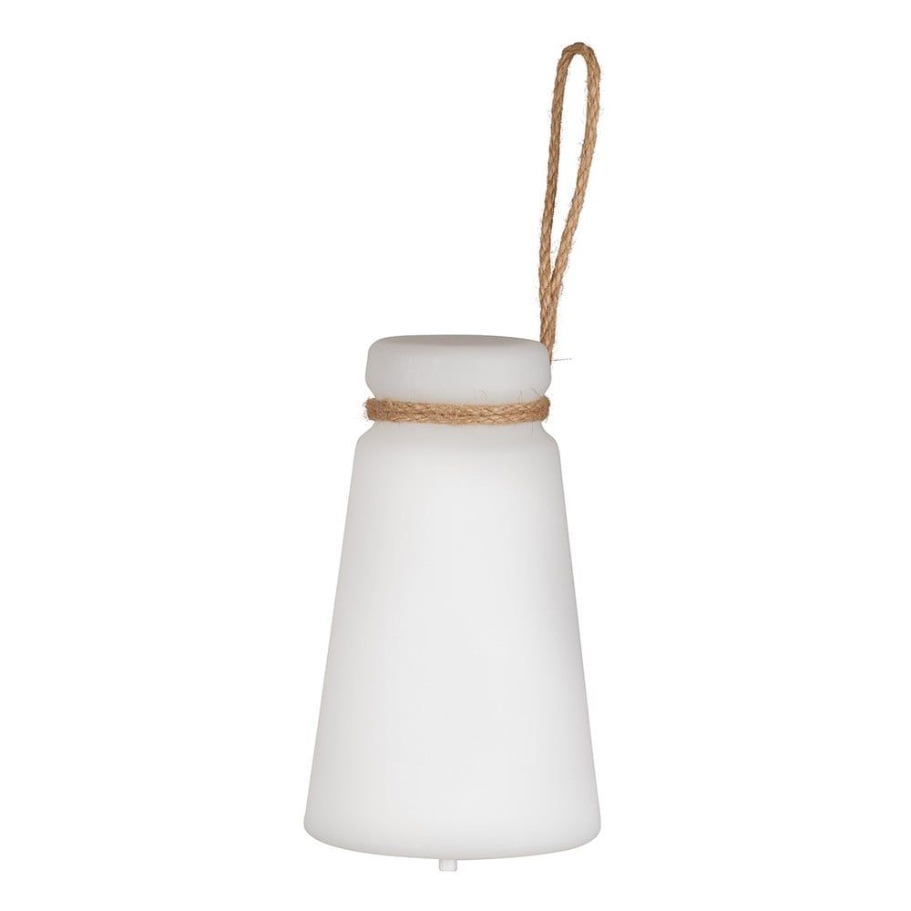 Bílo-hnědá LED stolní lampa (výška 20 cm) Bruno – Fischer & Honsel - Bonami.cz
