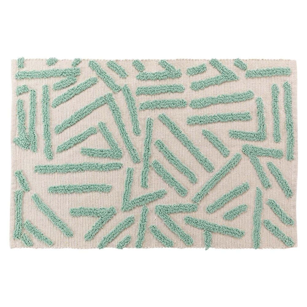 Pratelný koberec v mentolovo-krémové barvě 60x90 cm Athena – douceur d\'intérieur - Bonami.cz