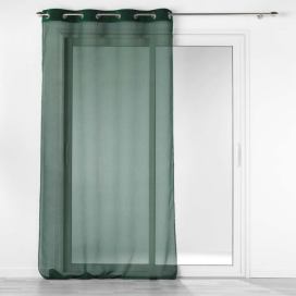 Zelená voálová záclona 140x240 cm Casual – douceur d\'intérieur