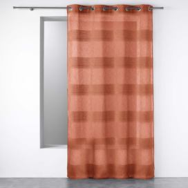 Záclona v cihlové barvě 140x280 cm Terraza – douceur d\'intérieur
