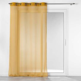 Žlutá voálová záclona 140x240 cm Casual – douceur d\'intérieur