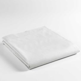 Bílé bavlněné prostěradlo 240x300 cm Lina – douceur d\'intérieur