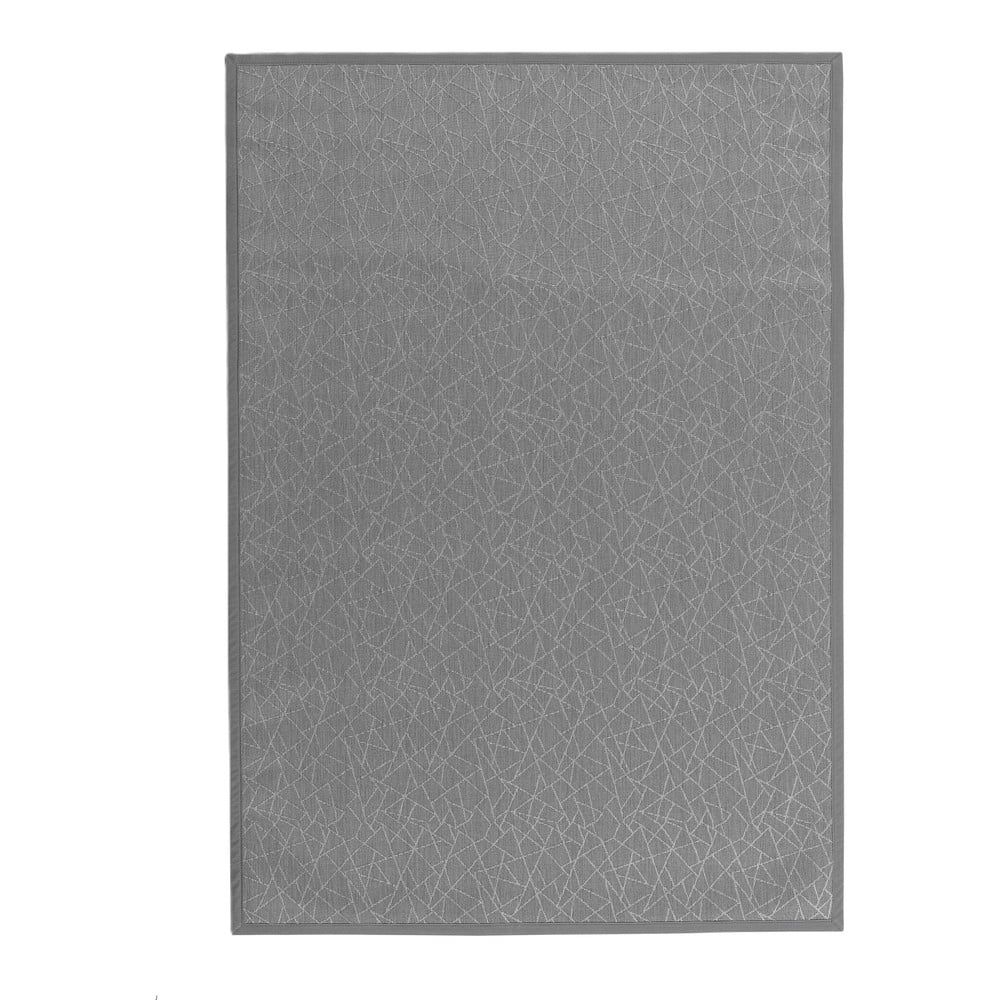 Světle šedý koberec z PVC 140x200 cm Geo Silver – Casa Selección - Bonami.cz