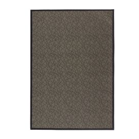 Tmavě šedý koberec z PVC 140x200 cm Geo Gold – Casa Selección