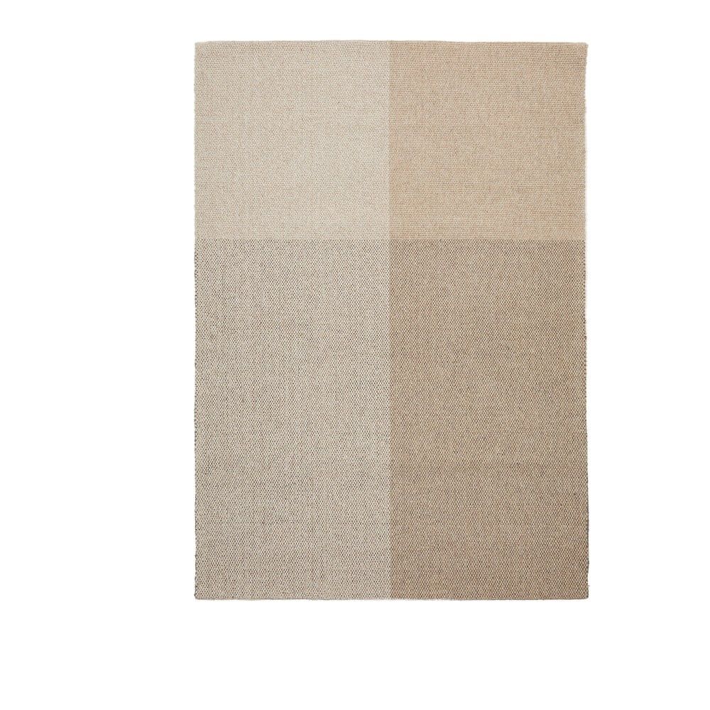 Béžový ručně tkaný koberec s příměsí vlny 160x230 cm Sulema – Kave Home - Bonami.cz