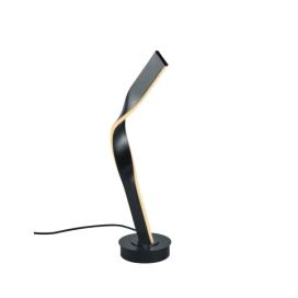 Černá LED stolní lampa s kovovým stínidlem (výška 64,5 cm) Cicenza – CINQUE