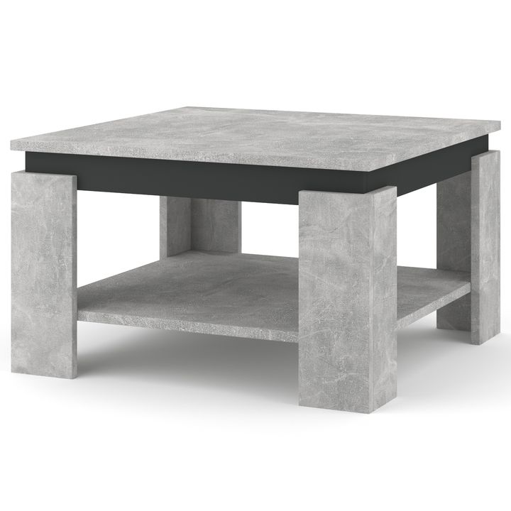 Konferenční stolek CRAIG beton/antracitová - SCONTO Nábytek s.r.o.