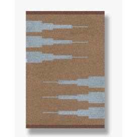 Hnědý pratelný koberec 55x80 cm Marker – Mette Ditmer Denmark