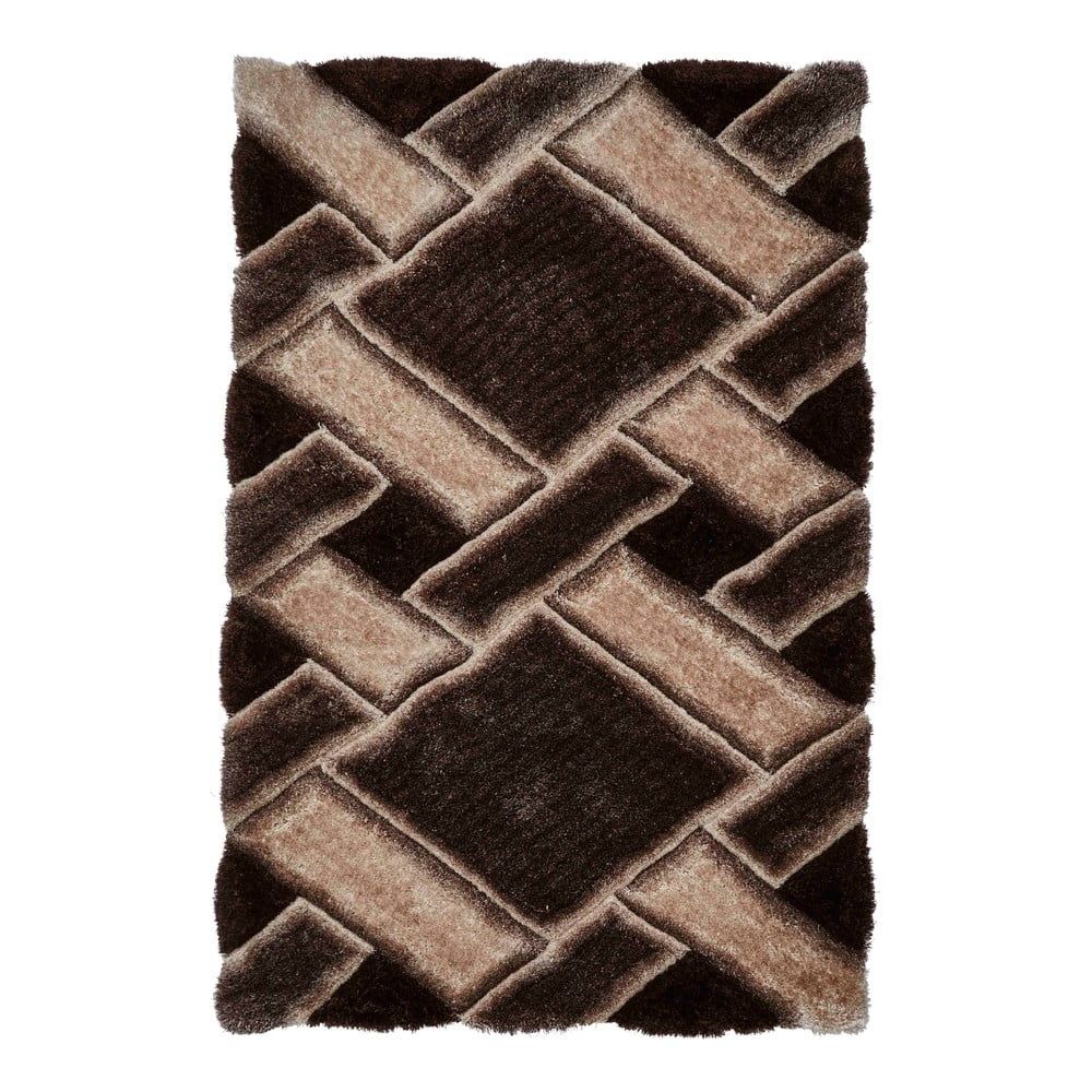 Tmavě hnědý ručně tkaný koberec 150x230 cm Noble House – Think Rugs - Bonami.cz