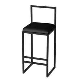 Barová židle NORDIC černá