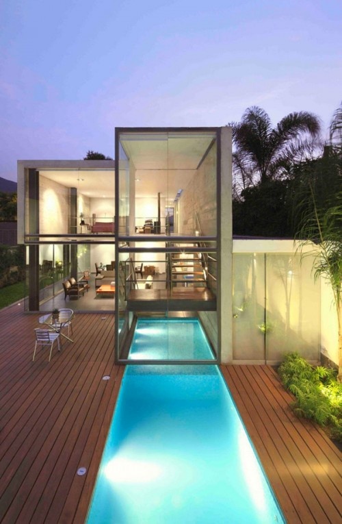 Prosklený dům - 