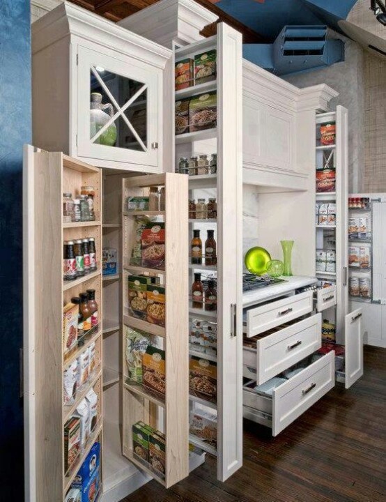Kuchyňské úložné prostory - 