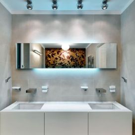 Minimalistická koupelna Tomajisko 