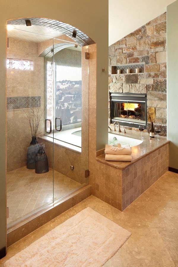 Koupelna z kamene - 