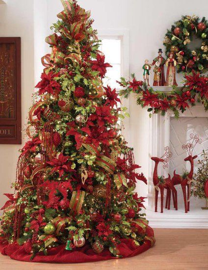 Vánoční dekorace pro milovníky červené - 