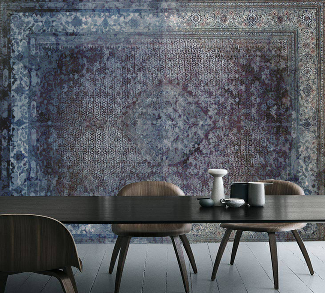 Luxusní vliesová tapeta „Persian carpet” Designová vliesová tapeta z kolekce Color DECENT ART - limitovaná edice 8 kusů - DECENT ART