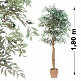 PLANTASIA Umělý strom - olivovník - 180 cm