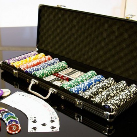 OEM D00499 Poker set 500 ks 5-1000 OCEAN BLACK EDITION - T-zboží.cz