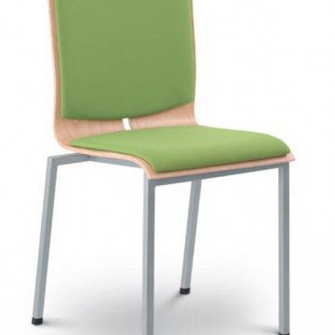 LD seating Konferenční židle TWIST 242 s čalouněným sedákem a opěrákem LD.242 - Pěkný-nábytek.cz