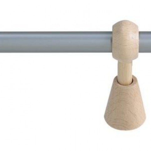PRAKTIC Záclonová tyč K22 - kompletně vybavená PRA.K22 (140 cm K22) - Pěkný-nábytek.cz