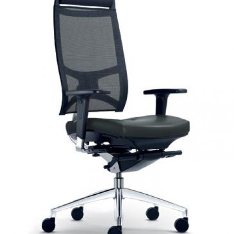 LD seating Kancelářská židle STORM 555-N6-TI výstavní LD.555-N6-TI - Pěkný-nábytek.cz