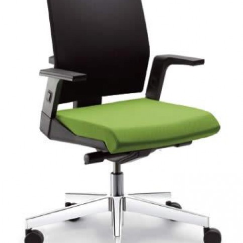LD seating Kancelářská židle ZETA 362-AT se středně vysokám opěrákem LD.362AT - Pěkný-nábytek.cz