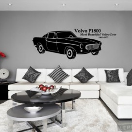Volvo P1800 150x60cm samolepka na zeď