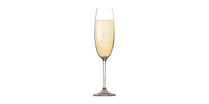 Nude designové sklenice Stem Zero na šampaňské Medium - Tescoma