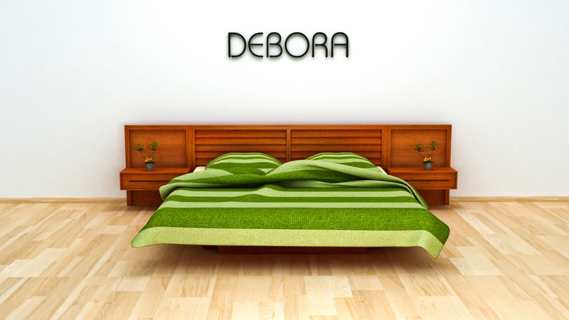 Luxusní postel Debora - Truhlářství Miček 
