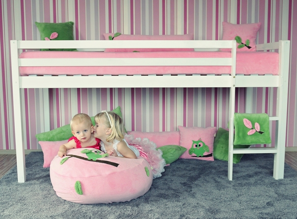 Image růžový vak se zelenou sovičkou.jpg - LuxusDesign