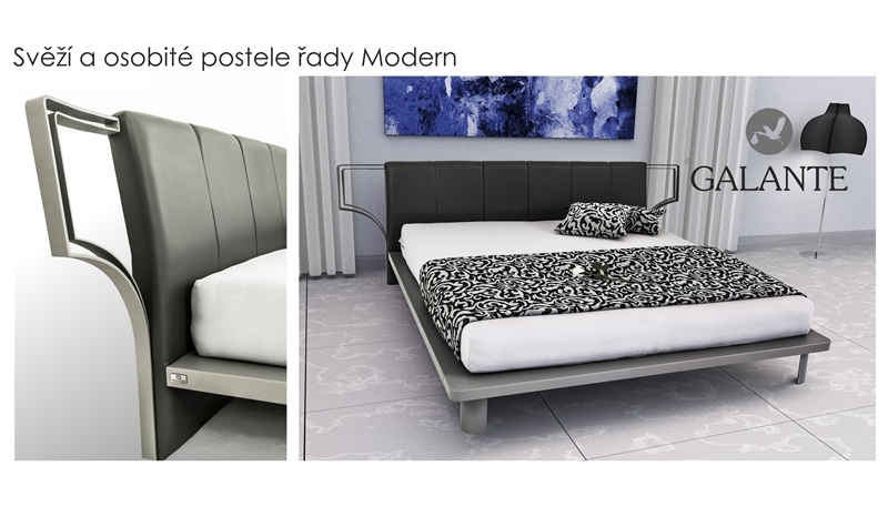 Osobité postele řady Modern.jpg - Výrobce nábytku GALANTE