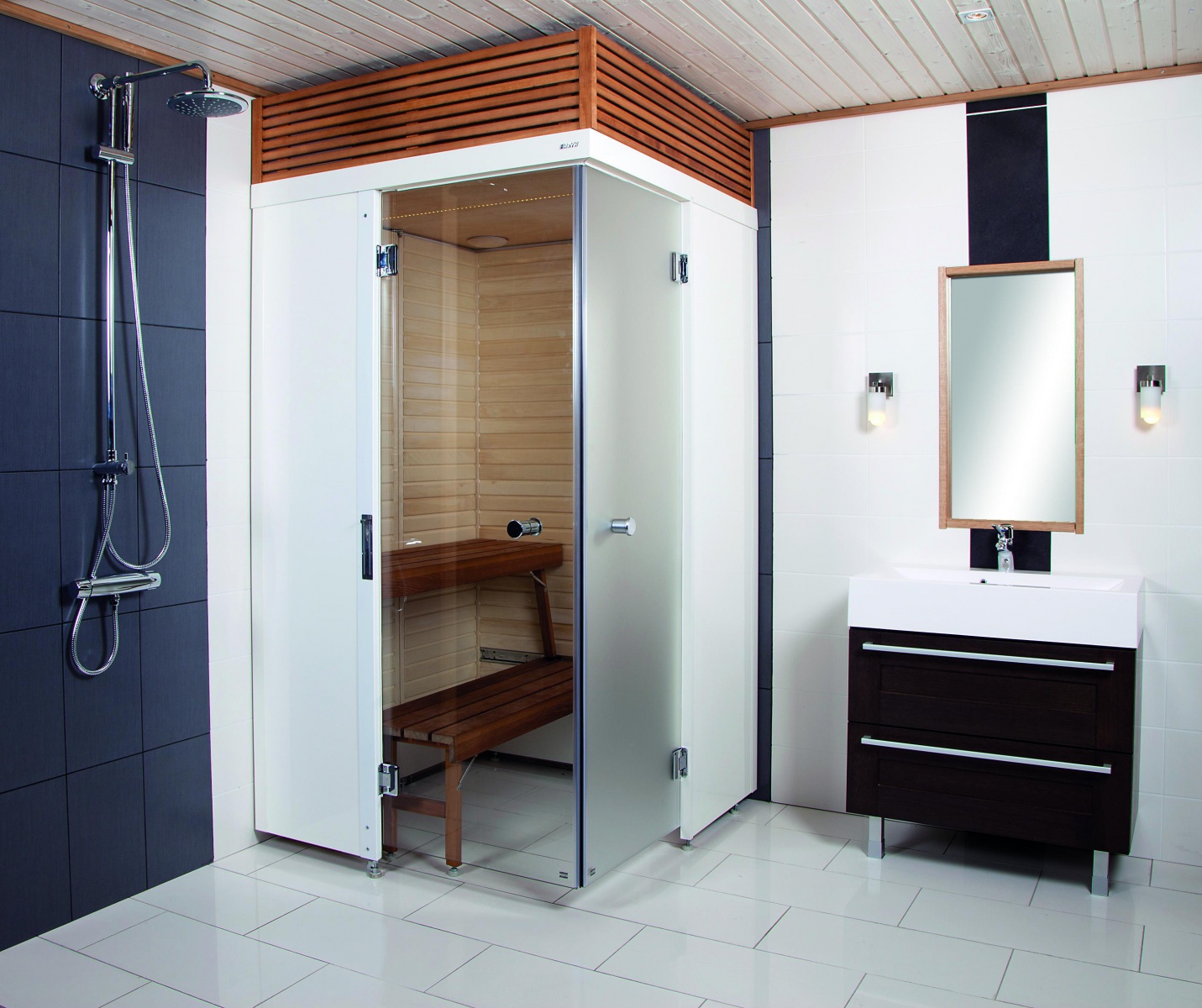 Skládací sauna Harvia SmartFold - ABF - veletrhy bydlení