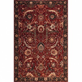 Perský kusový koberec Kashqai 4335/300, červený Habitat, a.s.