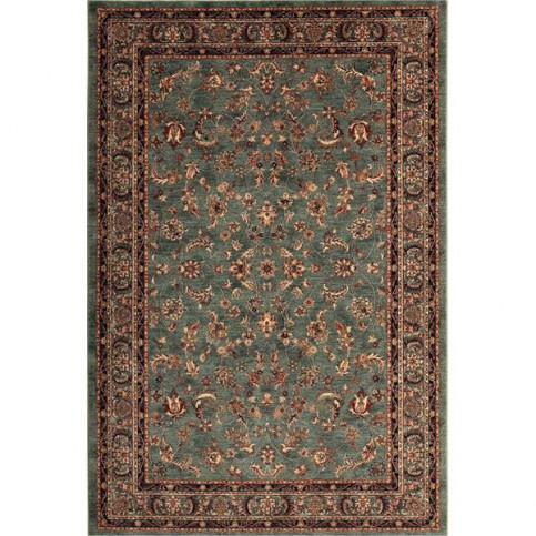 Perský kusový koberec Kashqai 4328/401, zelený Habitat, a.s.