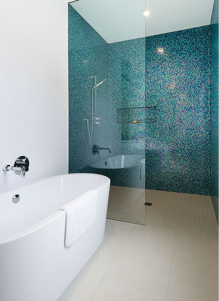 Mozaika sprchový kout - 