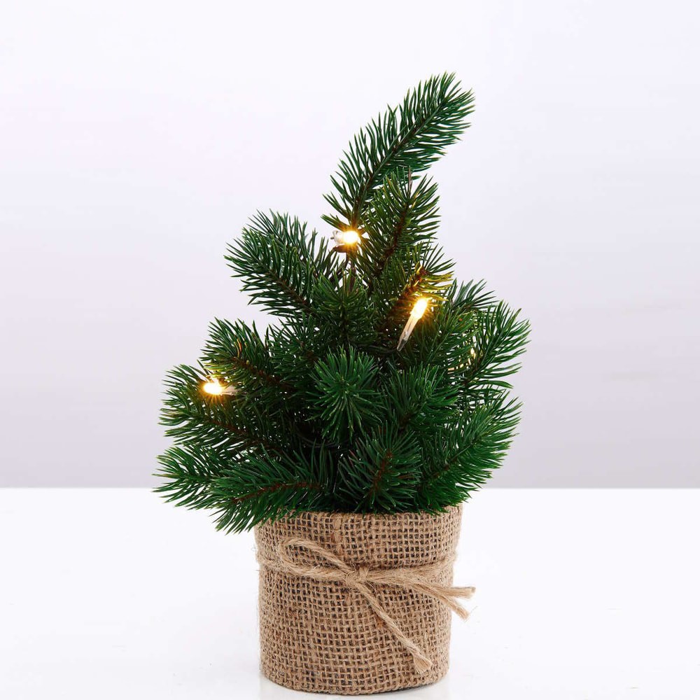 TREE OF THE MONTH Vánoční stromek s LED světly 30 cm - Butlers.cz