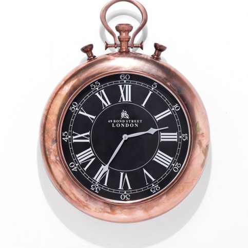 Nástěnné hodiny Pocket Copper - KARE