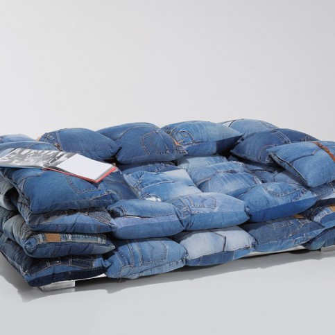 Sofa Jeans Cushions dvojsedačka - KARE