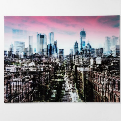 Obraz na skle NY Skyline 120x160cm - KARE
