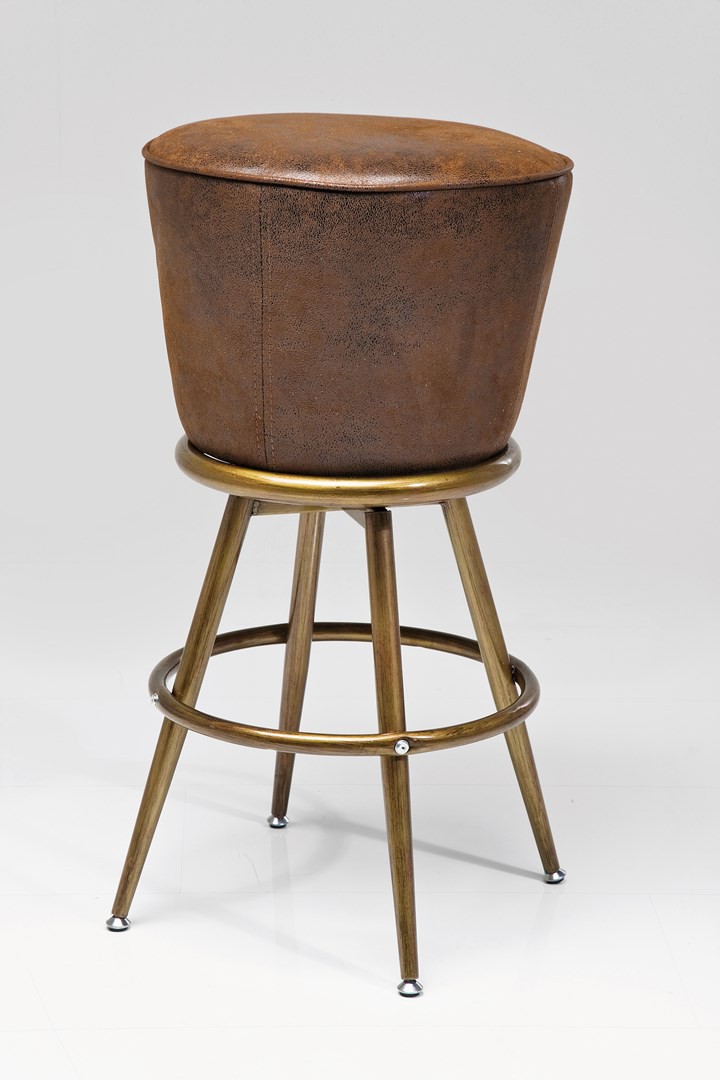 Hnědá barová stolička Lady Rock Vintage - KARE