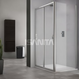 Obdélníkový sprchový kout MD2+MB - posuvné dveře a pevná stěna 11 008 Kč | ROLTECHNIK outlet