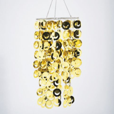 Závěsné svítidlo/stínidlo Flitter Gold - 50 cm - KARE
