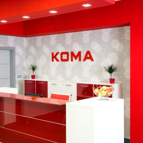 KOMA Modular - vybavení recepce TOP OFFICE spol. s r.o.