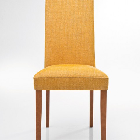 Polstrovaná židle Econo Slim Rhythm Mustard - KARE