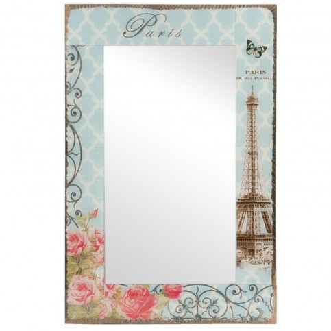 Zrcadlo PARIS -40*60 cm Clayre & Eef - LaHome - vintage dekorace