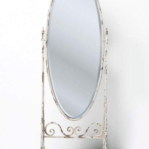 Stojací zrcadlo Romantico White - KARE