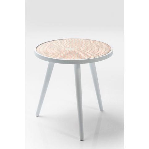 Odkládací stolek Teatime 40 cm - oranžový - KARE