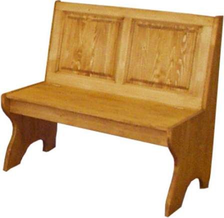 Unis Dřevěná lavice plná malá 00528 - ATAN Nábytek